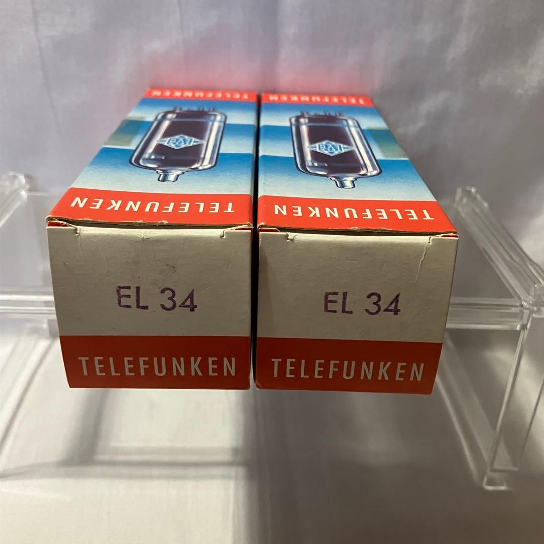 TELEFUNKEN EL34 真空管 テレフンケン 箱付き