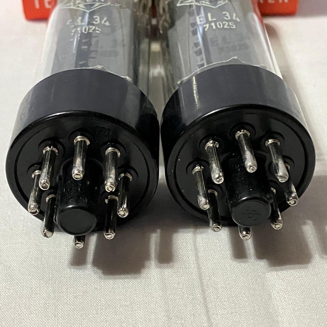 TELEFUNKEN EL34 真空管 テレフンケン 箱付き