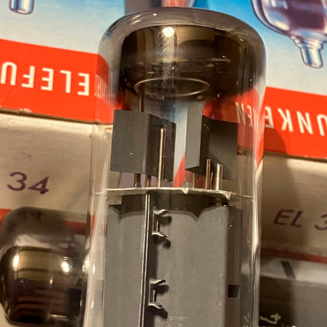 TELEFUNKEN EL34 真空管 テレフンケン 箱付き