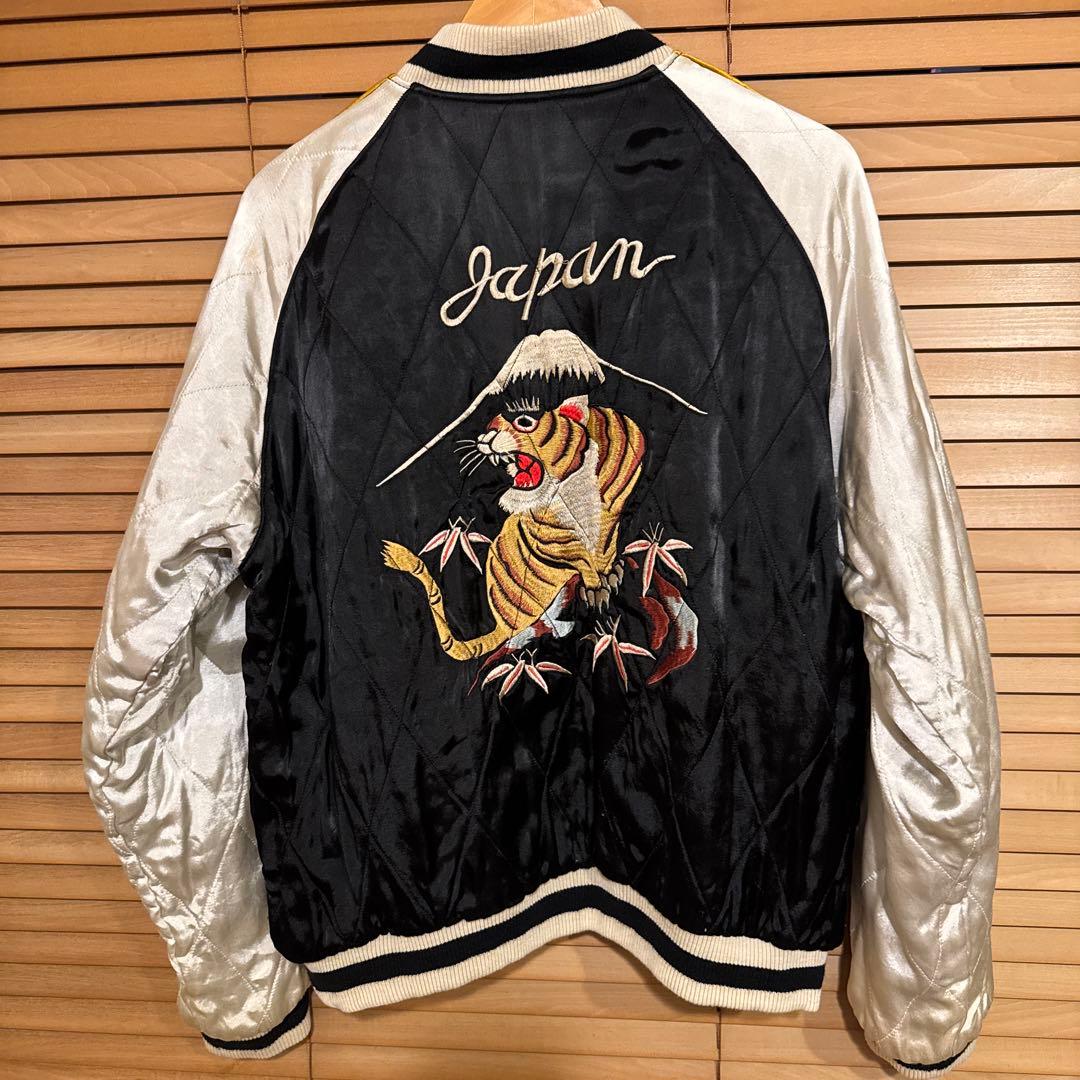 別珍　スカジャン　リバーシブル　Lサイズ相当