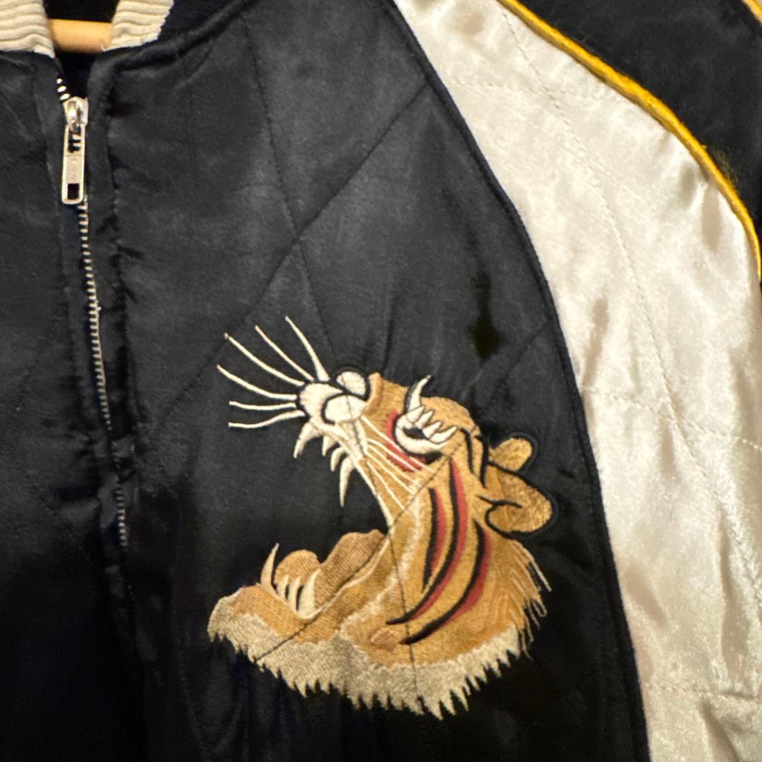 別珍　スカジャン　リバーシブル　Lサイズ相当