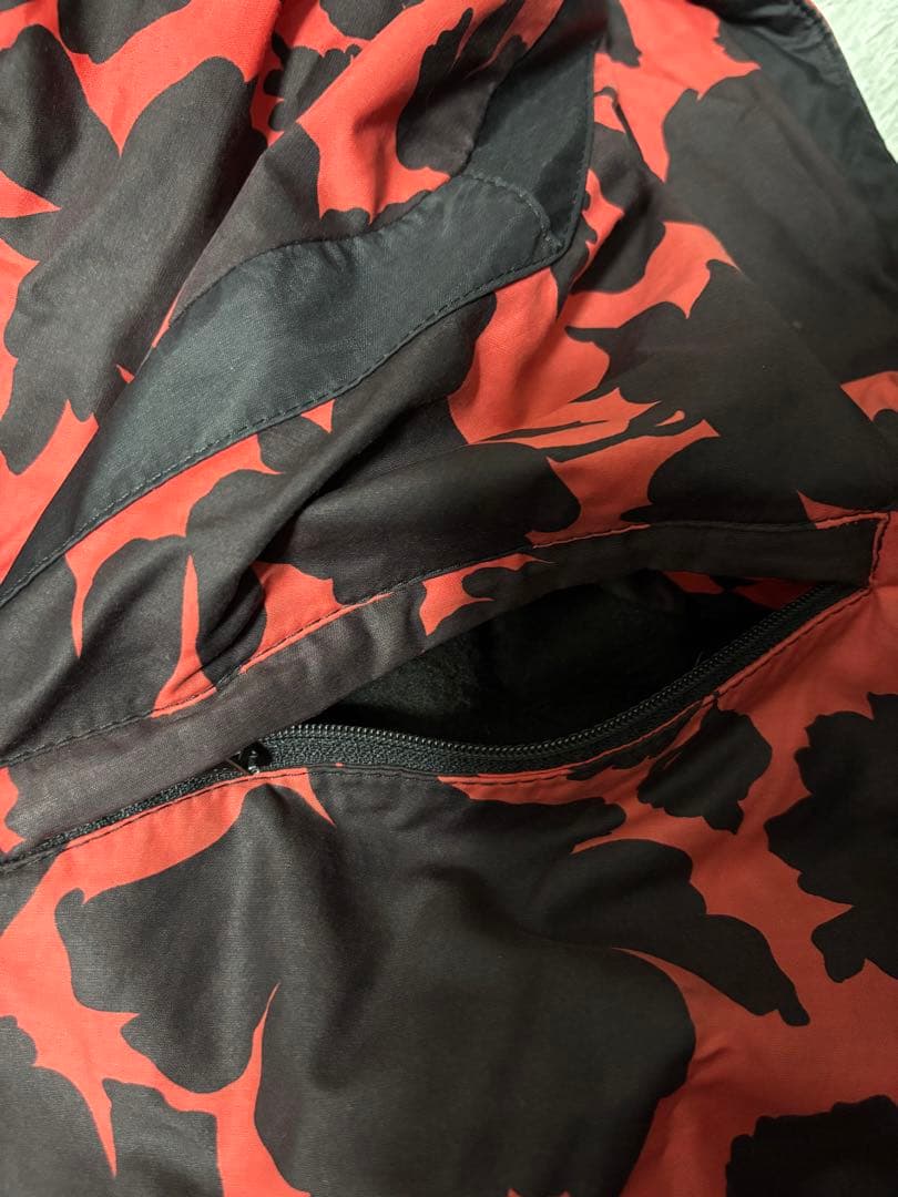 Moncler ダウンジャケット 古着 オレンジ/ブラック サイズ1