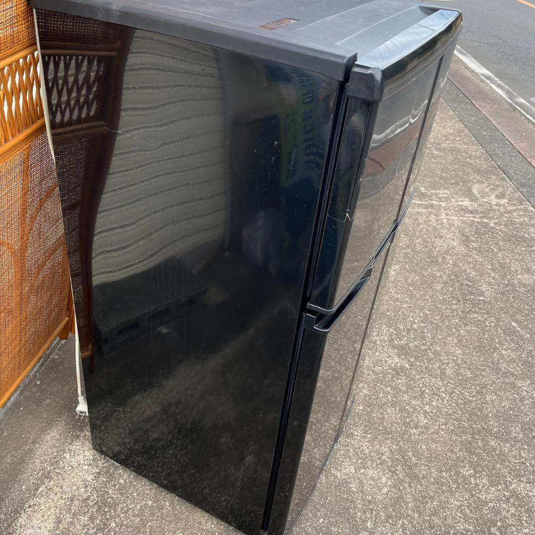 美品 Haier ハイアール 冷凍冷蔵庫 100L 2012年 ブラック 2ドア