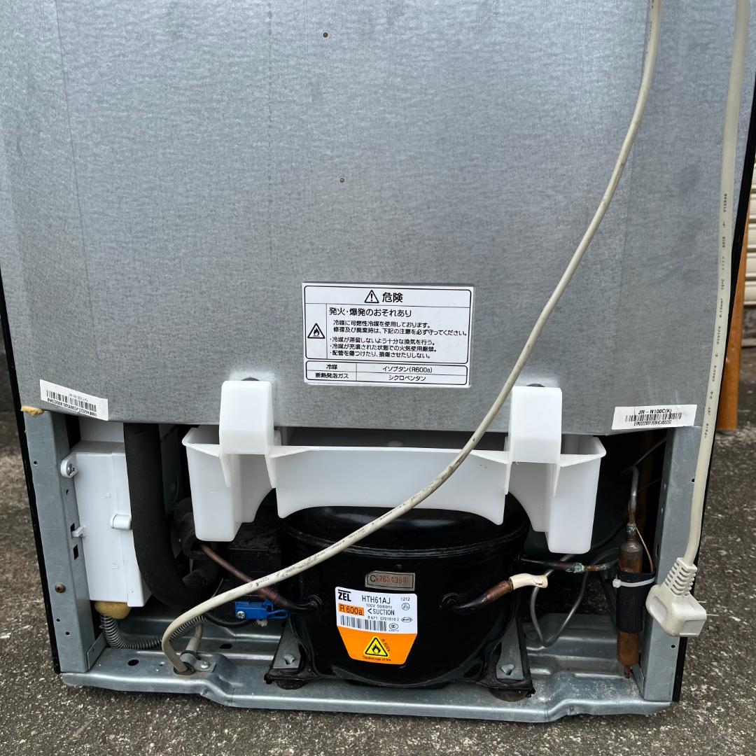 美品 Haier ハイアール 冷凍冷蔵庫 100L 2012年 ブラック 2ドア