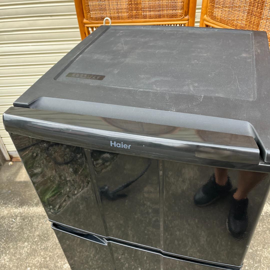 美品 Haier ハイアール 冷凍冷蔵庫 100L 2012年 ブラック 2ドア