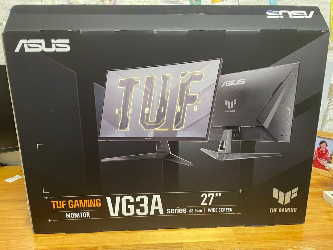 値下げしました！ASUS VG27AQA 27インチ ゲーミングモニター