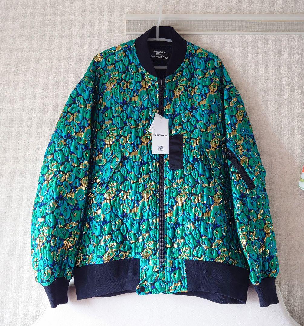 NOISE MAKER ふくれジャガード オーバーサイズ ブルゾン 新品 タグ付