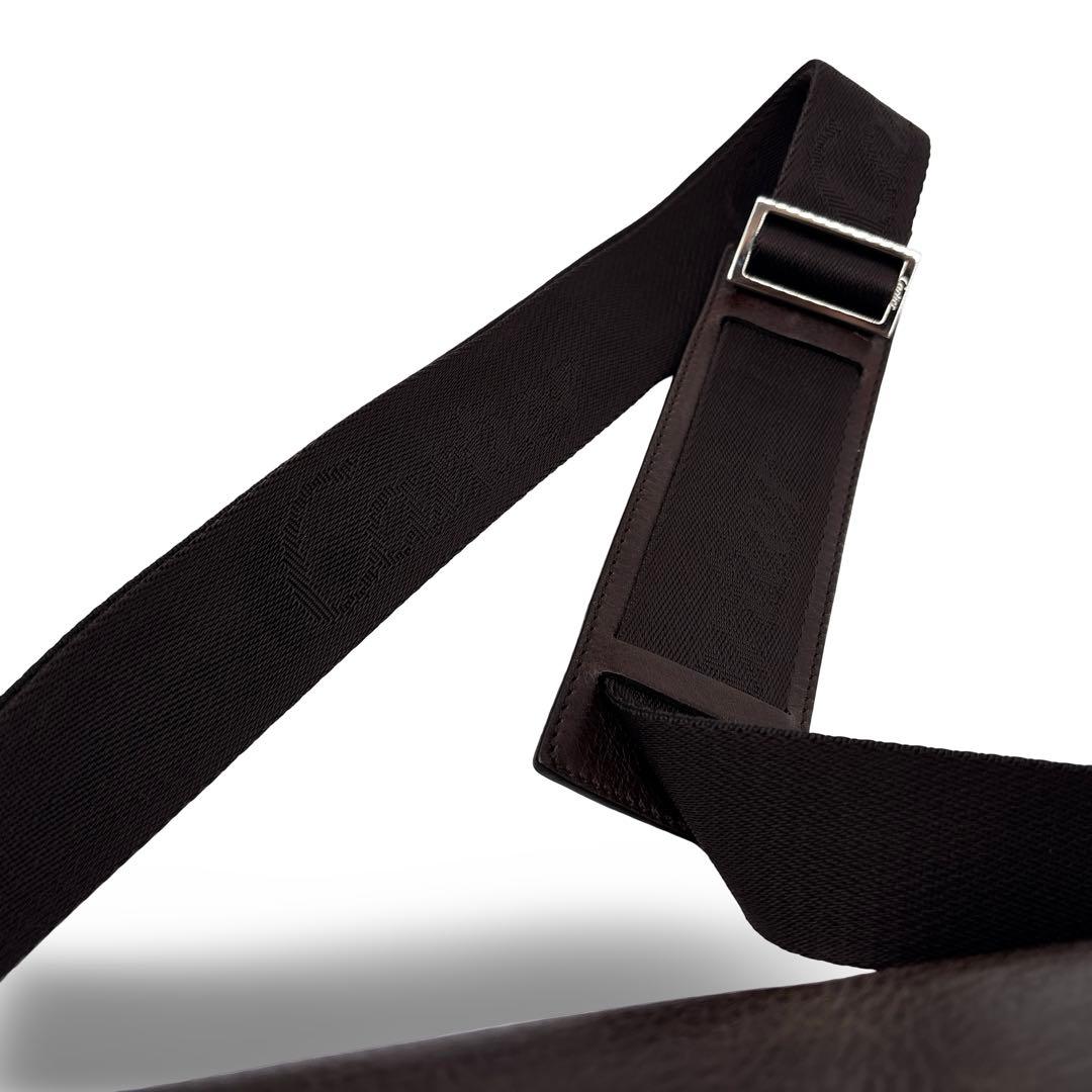 極美品】Cartier カルティエ サントス メッセンジャー ショルダー　レザー