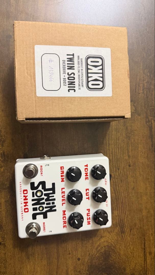 最終値下げ OKKO TWIN SONIC ギターエフェクター