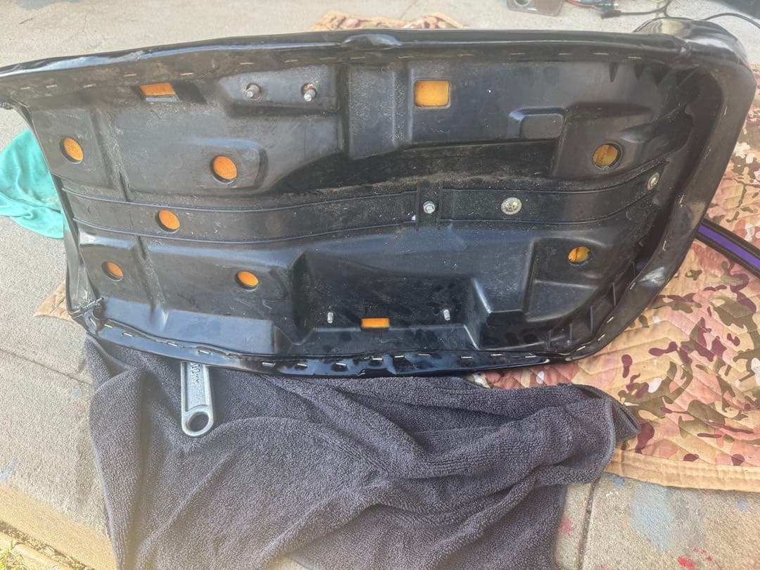 cbx400f cbx550f 三段シート エナメル