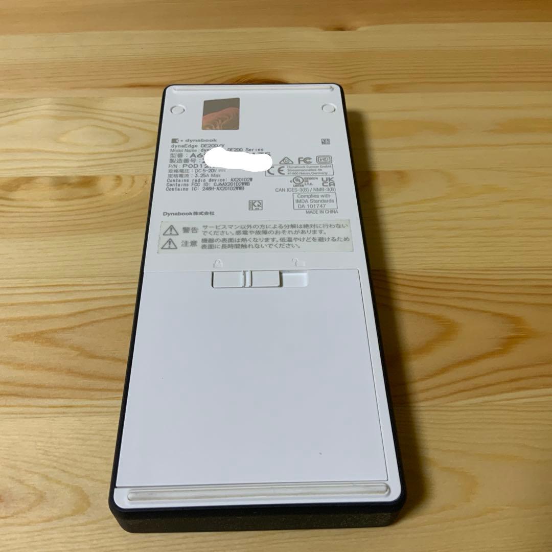 Windowsデスクトップ TOSHIBA DynaEdge DE200/V