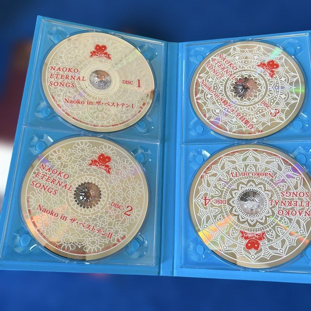 断*ジ様 河合奈保子　NAOKO ETERNAL SONGS 4枚組DVD
