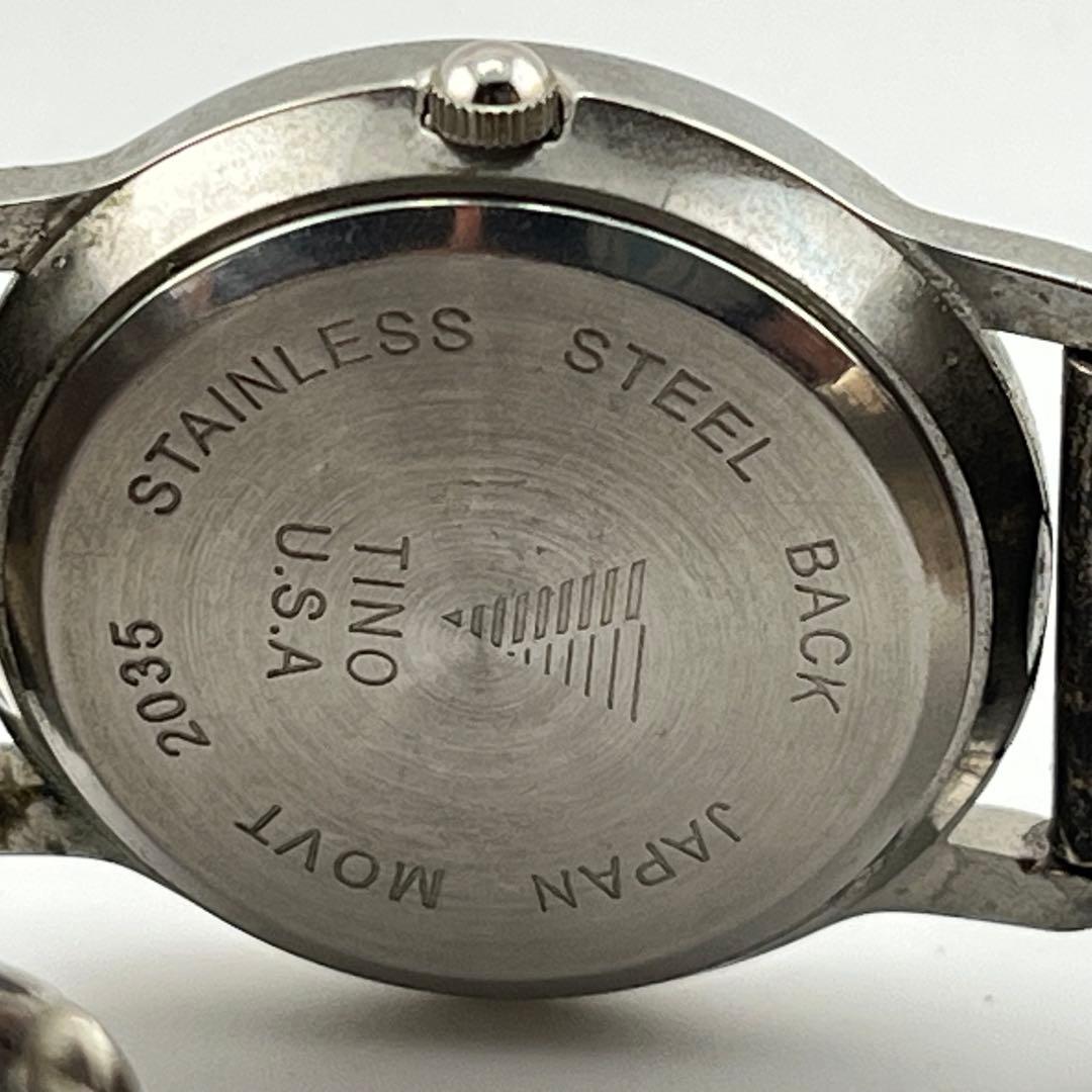 【希少】　インディアンジュエリー　時計　クォーツ　925 ターコイズ