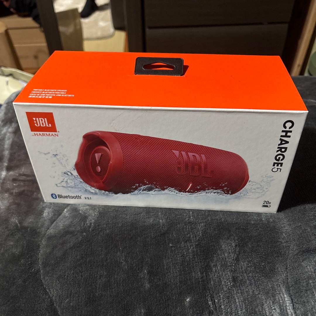 JBL CHARGE 5 レッド ワイヤレススピーカー