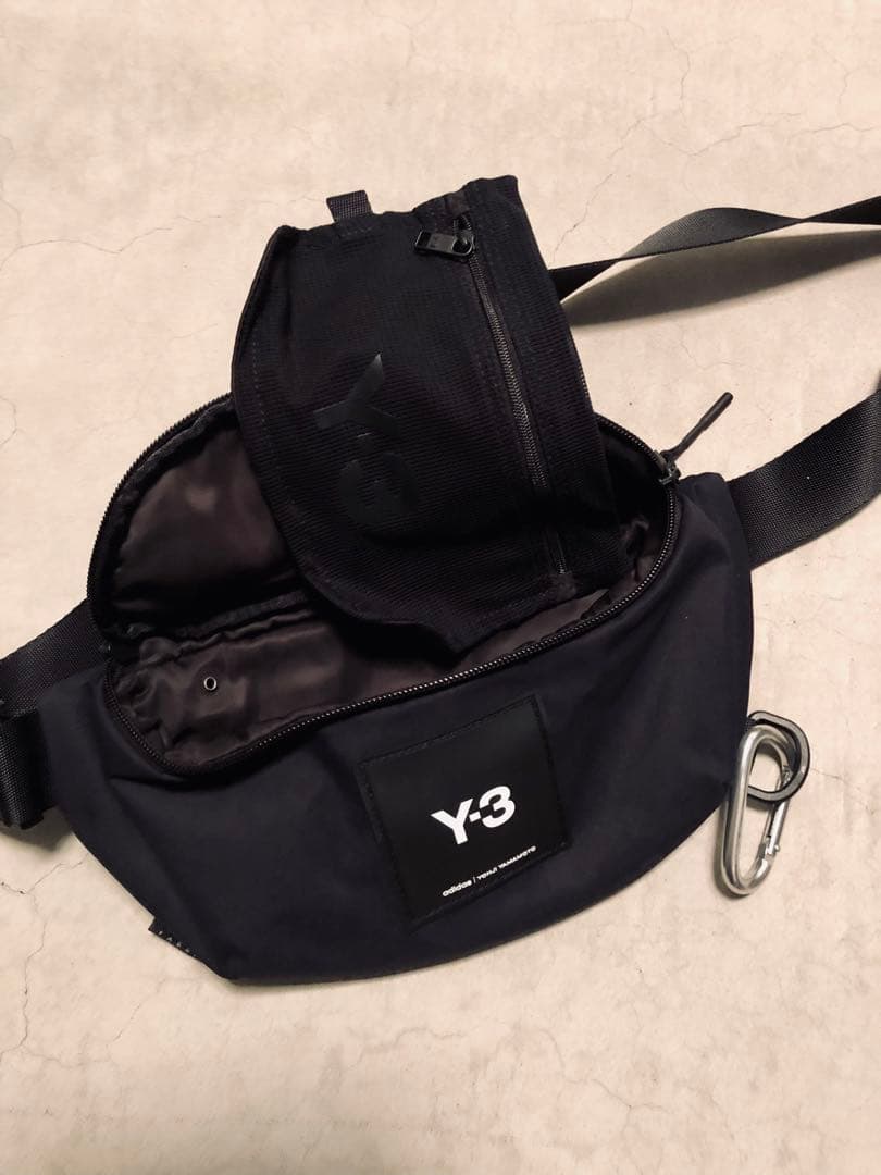 P*O様 Y-3 ボディバッグ ・ウェストポーチ　ブラック