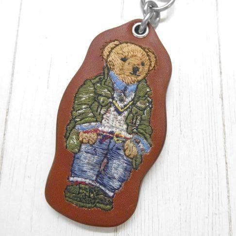 ポロ ラルフローレン ポロベア キーホルダー キーチェーン 茶 ブラウン