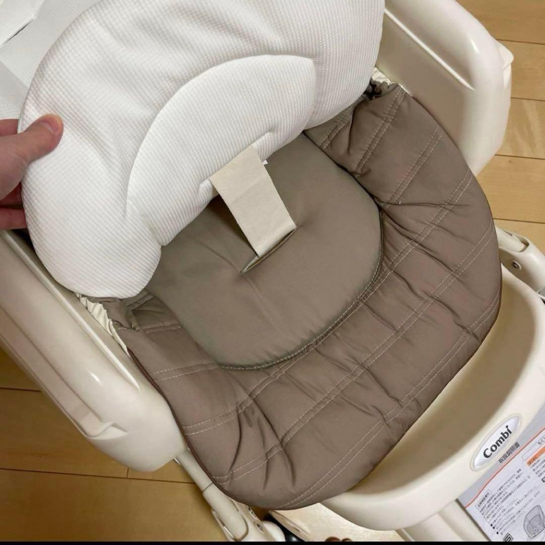 極美品　コンビネムリラATエッグショック　電動ハイローチェア　動作確認済み