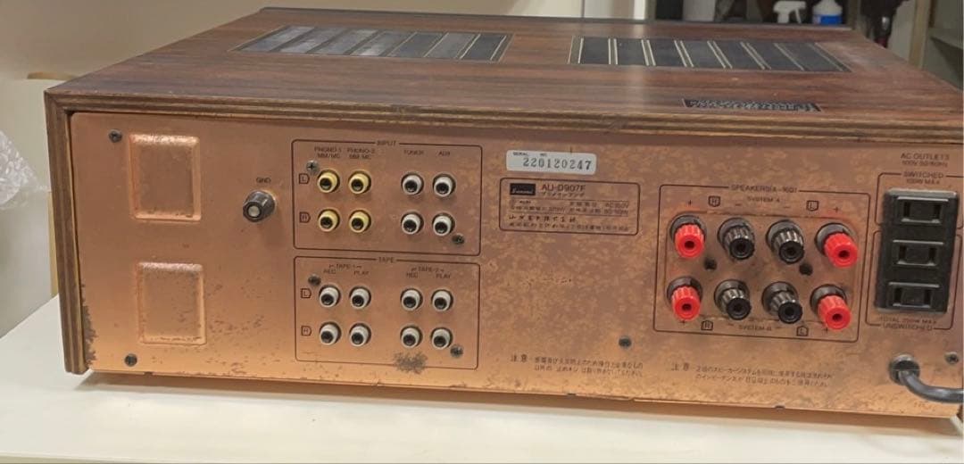 サンスイ AU-D907F プリメインアンプ　動作品