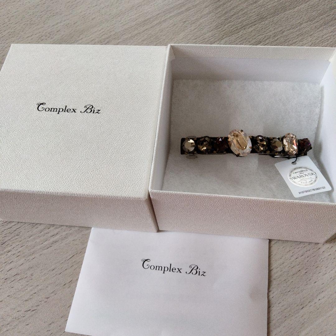 コンプレックスビズ スワロフスキー　ヘアバレッタ