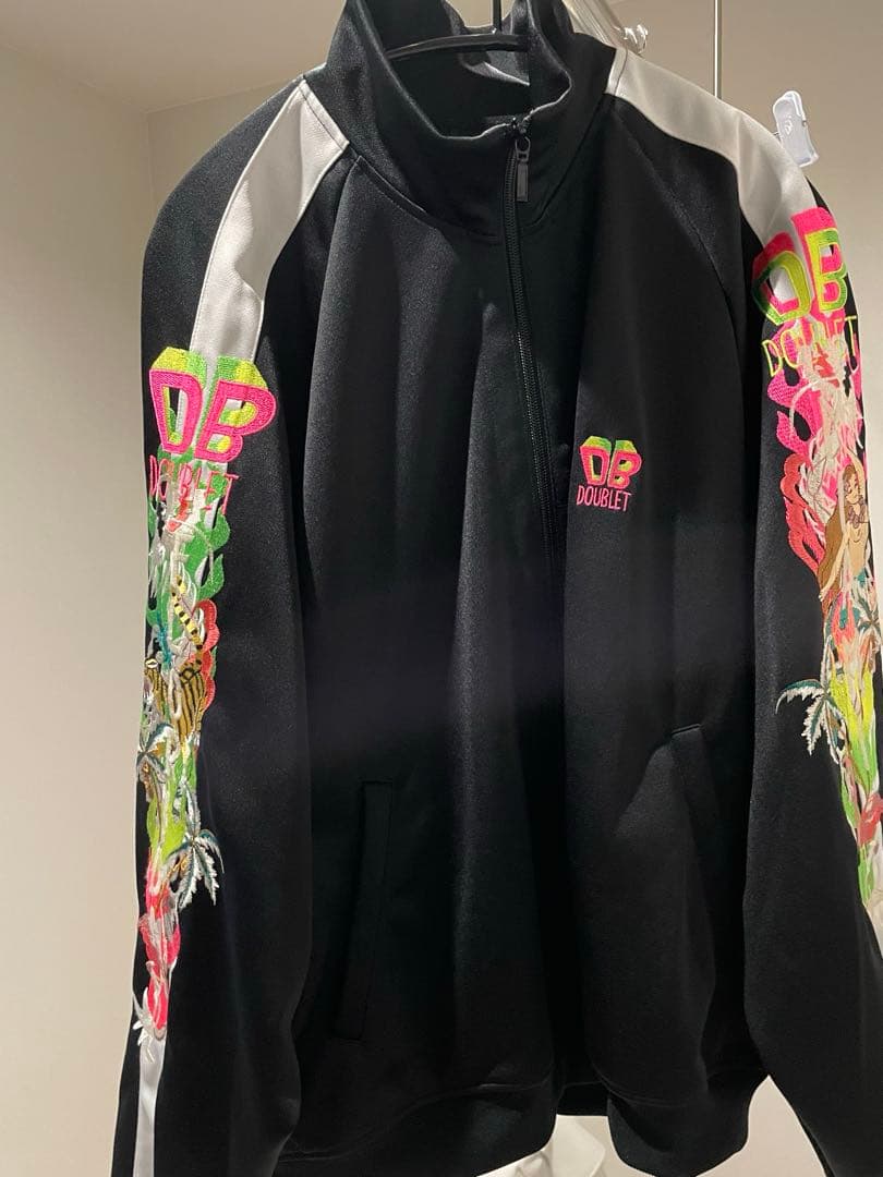 あのちゃん着用　doublet カオス刺繍　トラックジャケット