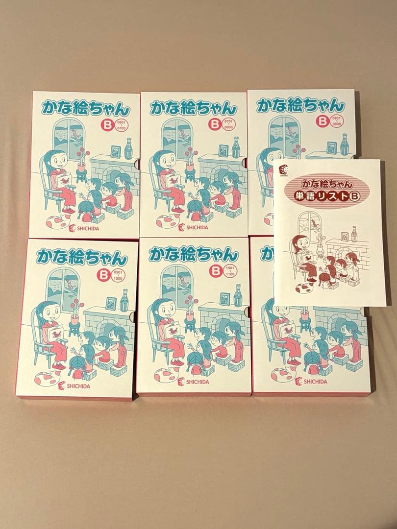 七田式　かな絵ちゃんB フラッシュカード