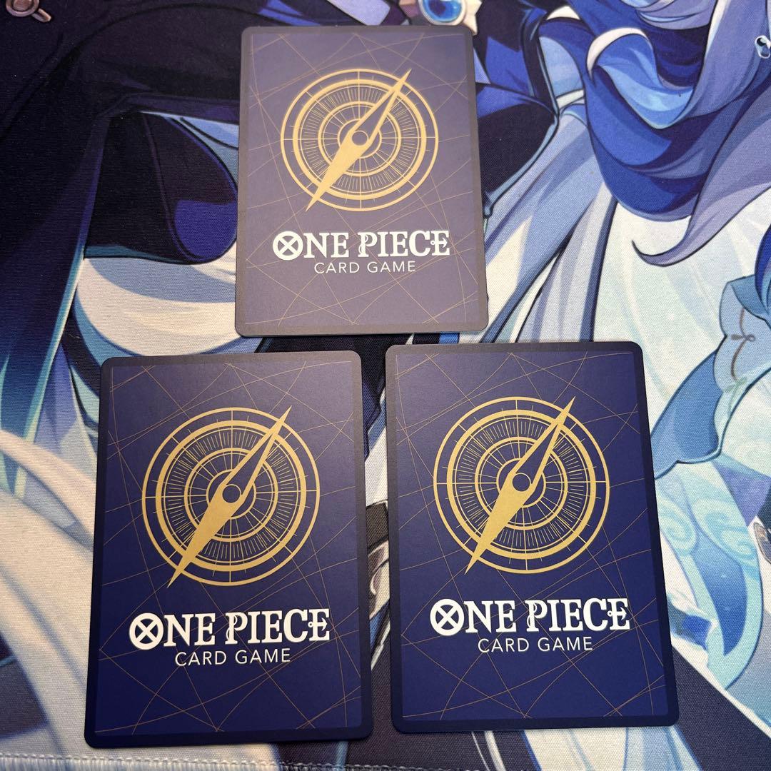 ワンピースカード　ルフィ　op13-118 パラレル3枚