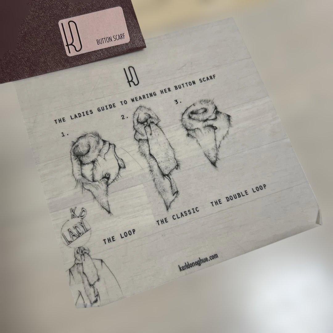 カールドノヒュームートンマフラー☆