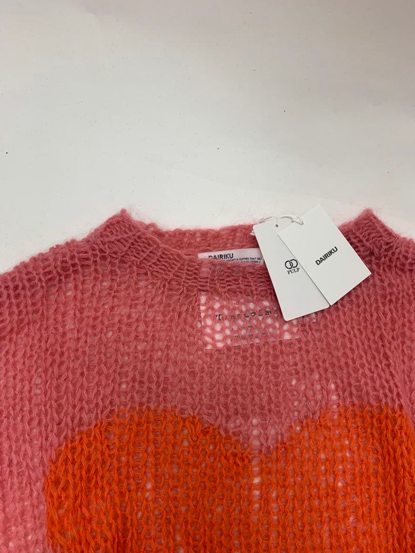 【ELLY 】DAIRIKU / ダイリクニット ピンク