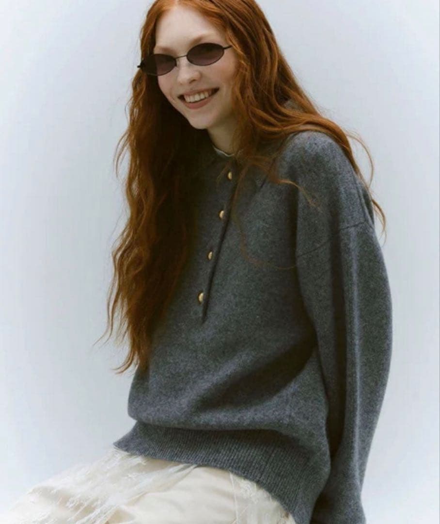 ADAM ET ROPE' FEMME ポロシャツニットプルオーバー