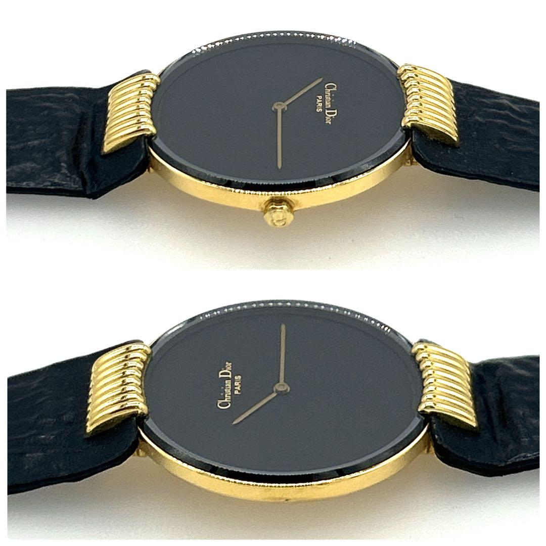稼働・新品電池✨Christian Dior バギラ ブラックムーン 腕時計