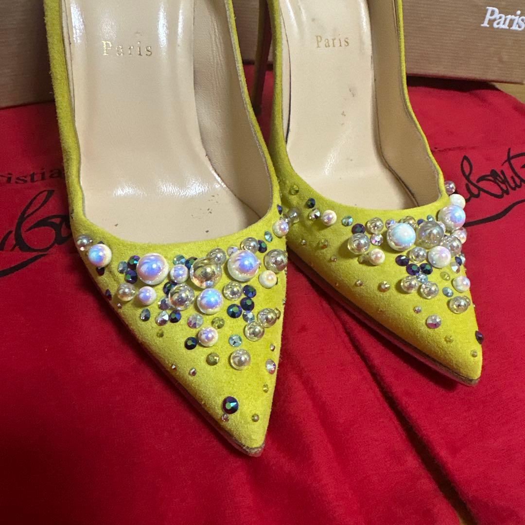 ルブタン ビジューヒール