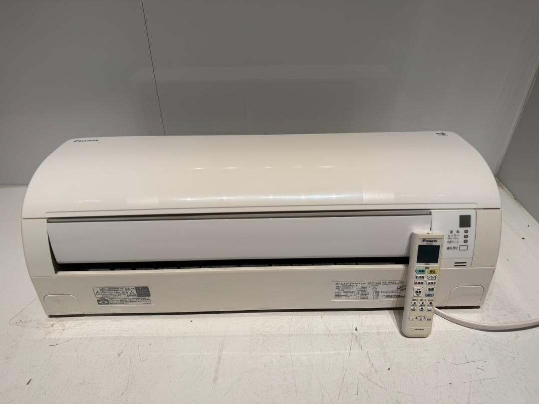 312　DAIKIN　2017年製エアコン　16～18畳用　整備済み