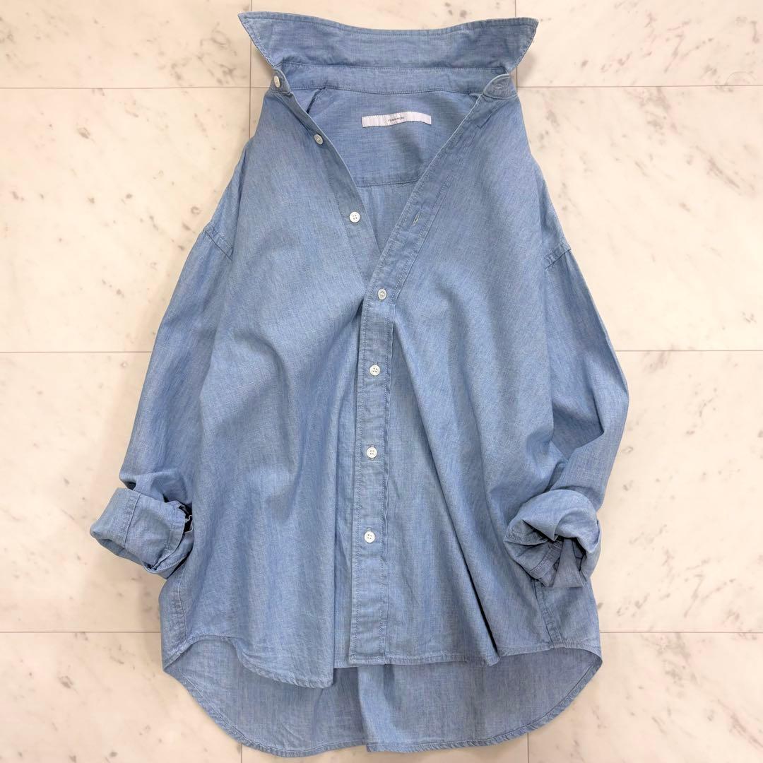極美品✨フレームワーク　ダンガリーシャツ　ゆったり　デニムシャツ　2025AW