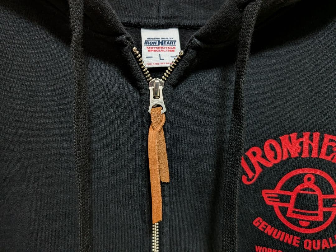 IRON HEART　アイアンハート　ヘビーウェイトジップパーカー