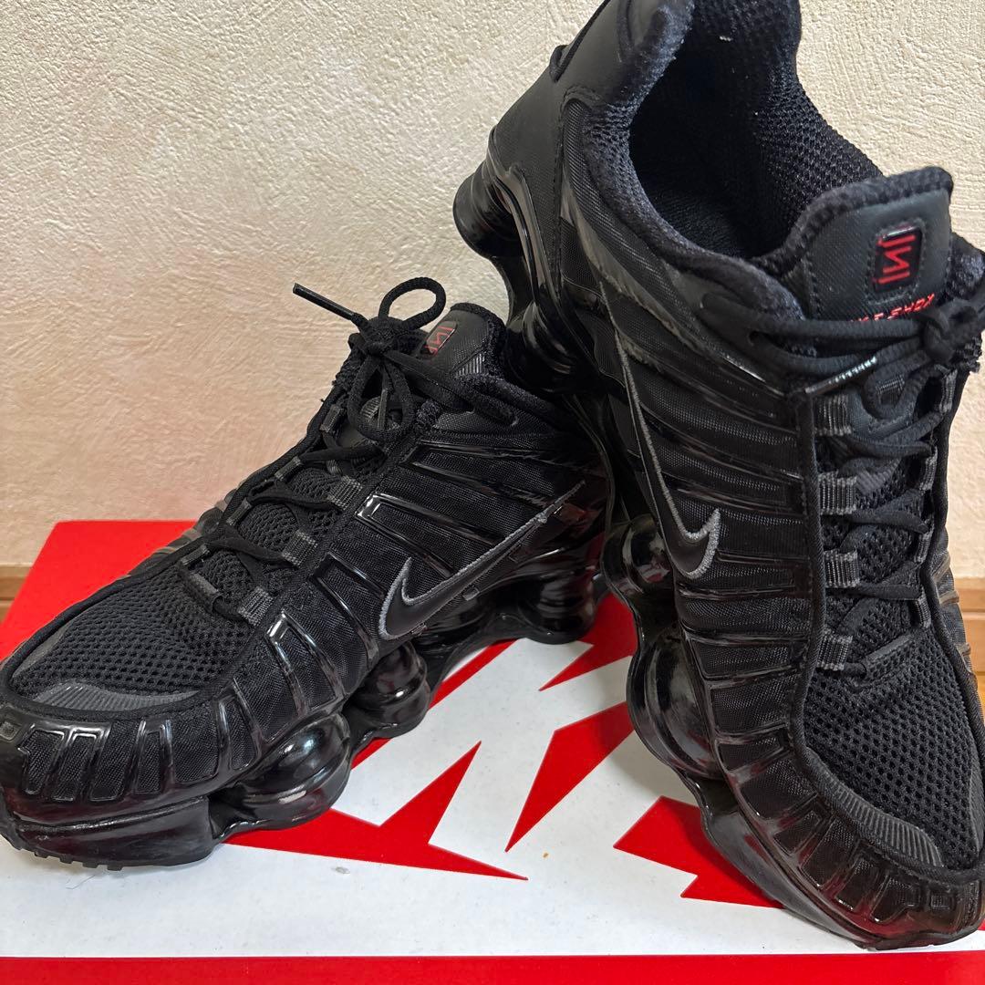 ナイキ ショックス TL ブラック 26.5cm 箱あり