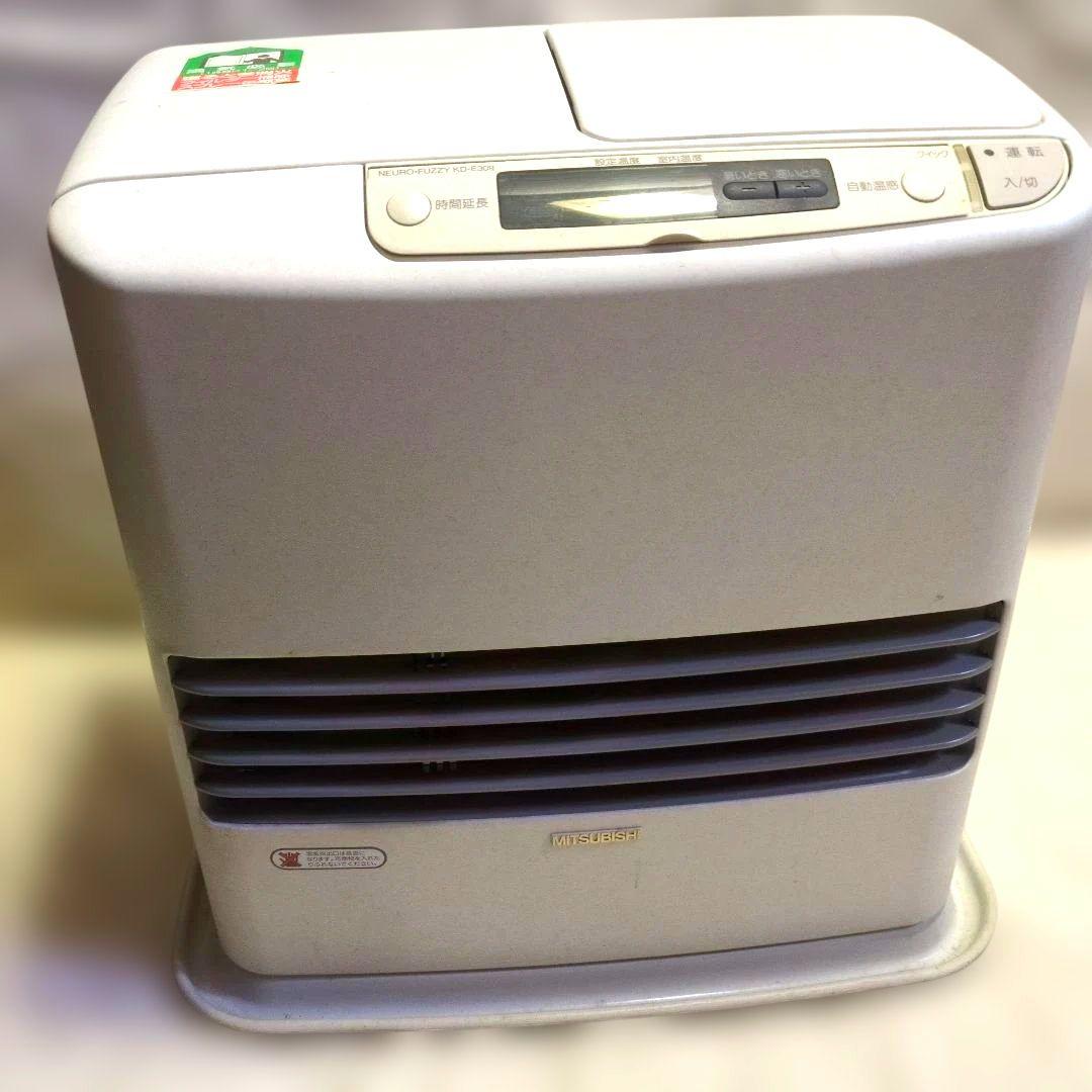 通電確認済み　三菱　MITSUBISHI　石油ファンヒーター　KD-309-W