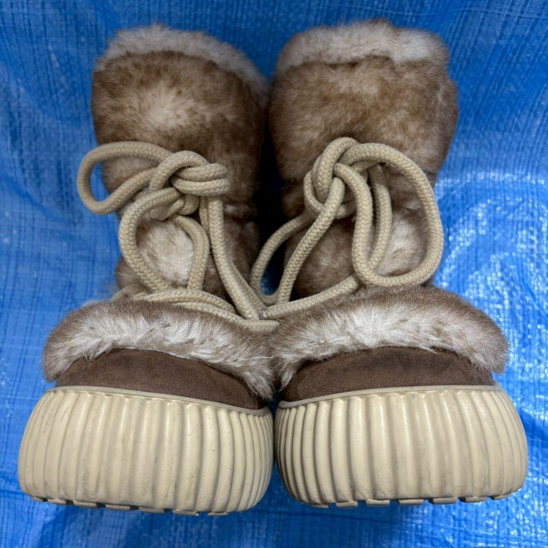 訳あり　YELLO YGRITTE FAUX FUR BOOTS