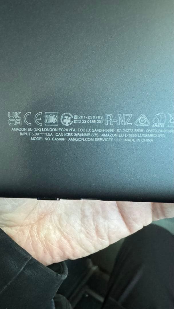 Kindleペーパーホワイトシグニチャーエディション12世代