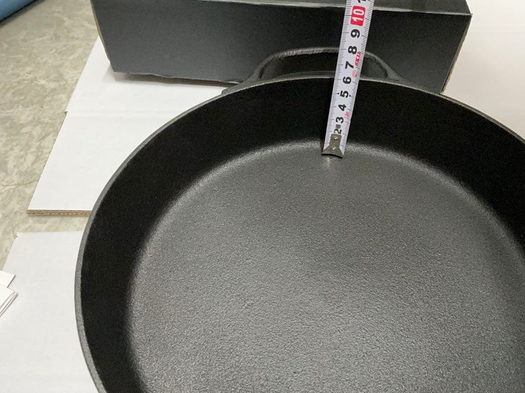 (新品未使用)OIGEN 南部鉄器 クックトップ 丸浅型 24cm 及源