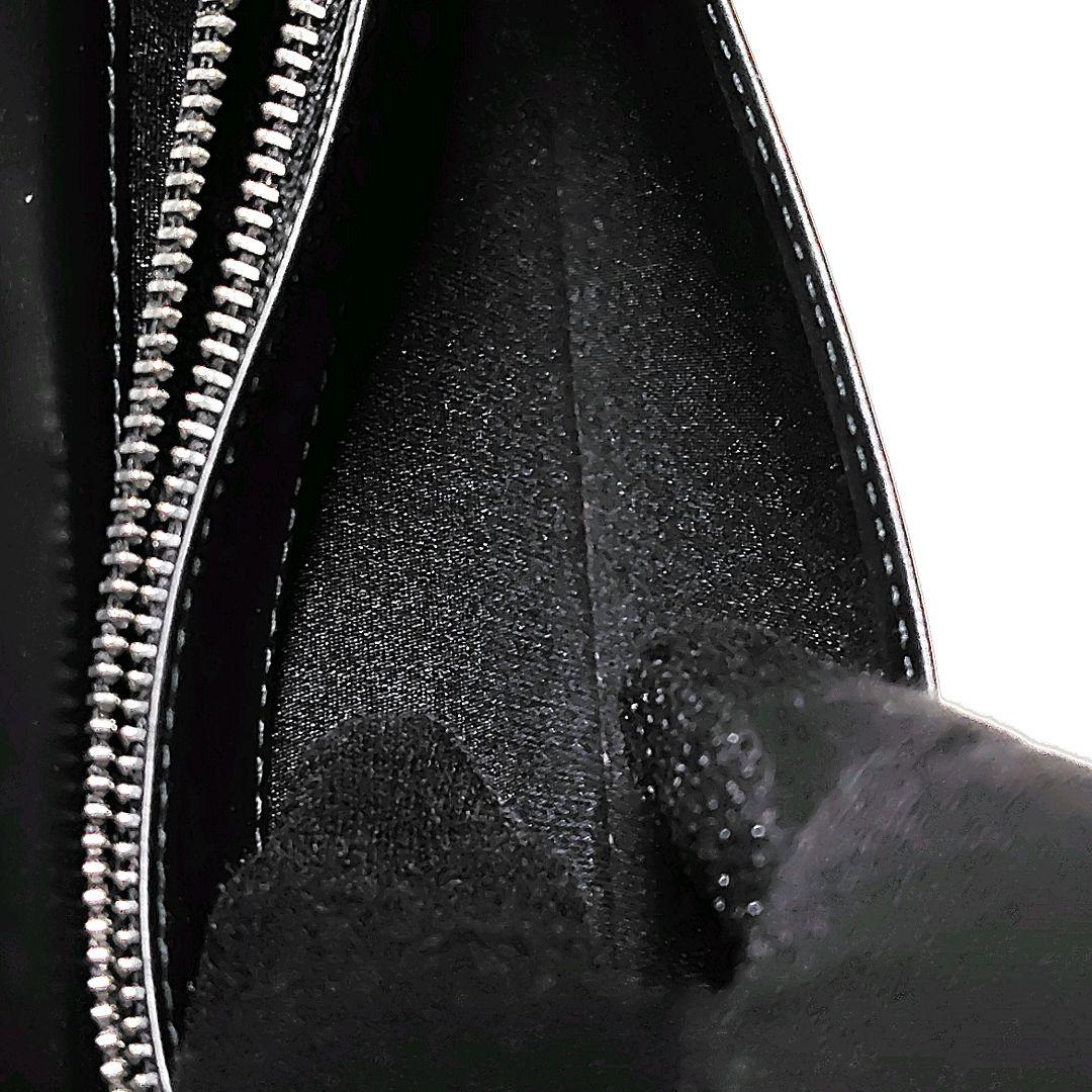 希少✨　BALLY　長財布　黒　レザー　総柄　ロゴ　トレインスポッティング