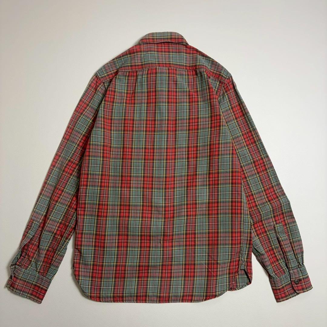 ✨美品✨ RRL ダブルアールエル チェックシャツ コットン M相当
