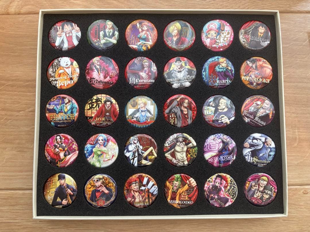 ONEPIECE 輩 缶バッジ 10周年 コンプリートコレクション 第9弾