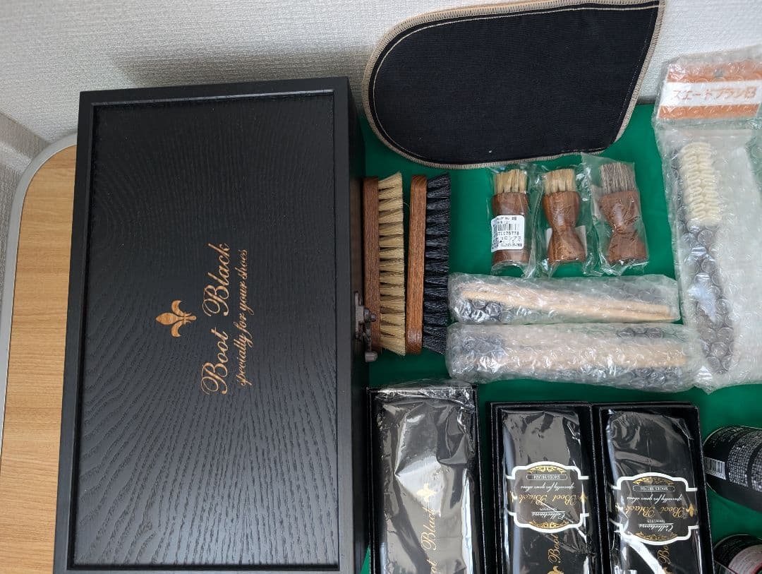 Boot Black デラックスシューケアセット