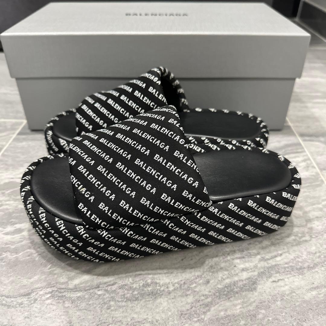 PHS　BALENCIAGA ロゴサンダル バレンシアガ