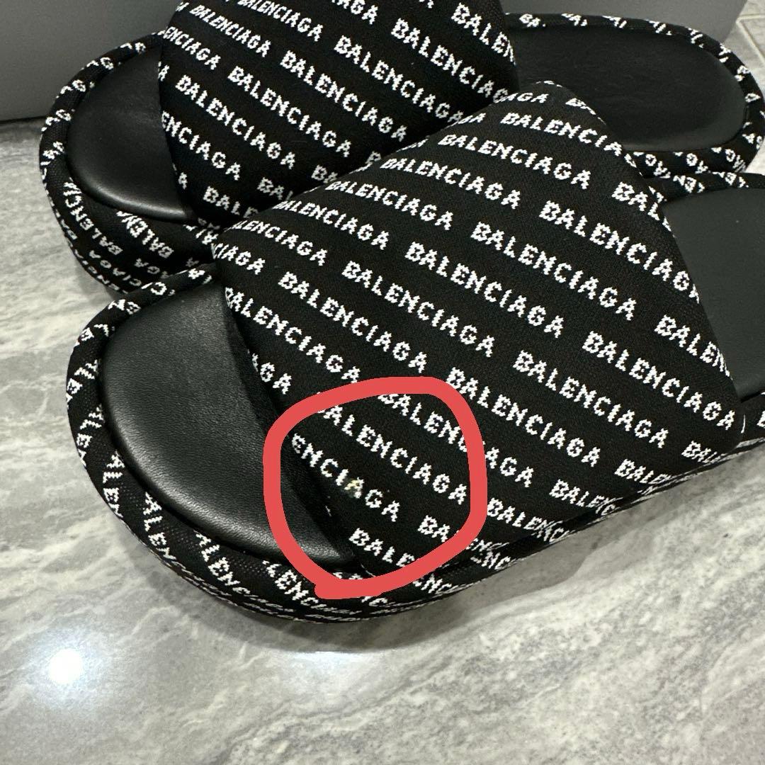 PHS　BALENCIAGA ロゴサンダル バレンシアガ