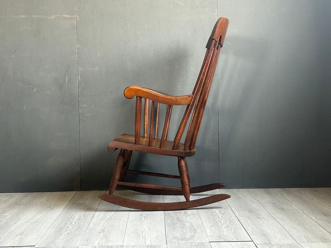 飛騨産業　木製　ロッキングチェア　ウッドロッキングチェア　ヴィンテージ　GZ