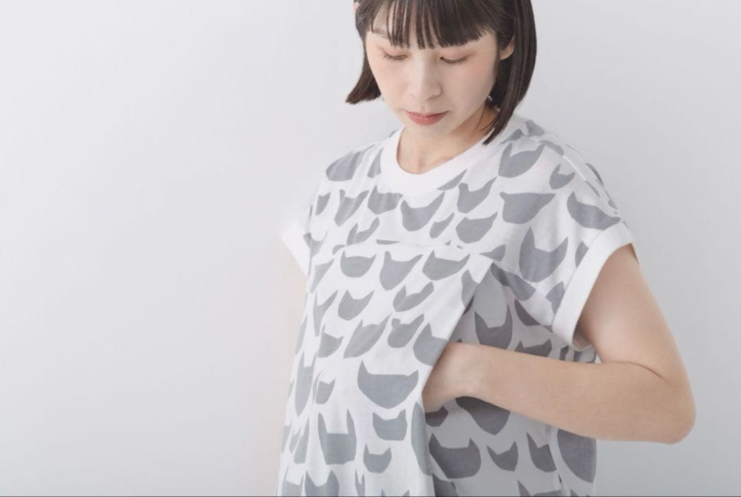 【新品】ミナペルホネン anone-anone マタニティカットソードレス