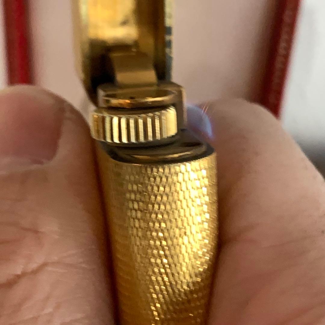 Cartier カルティエ ガスライター ゴールド