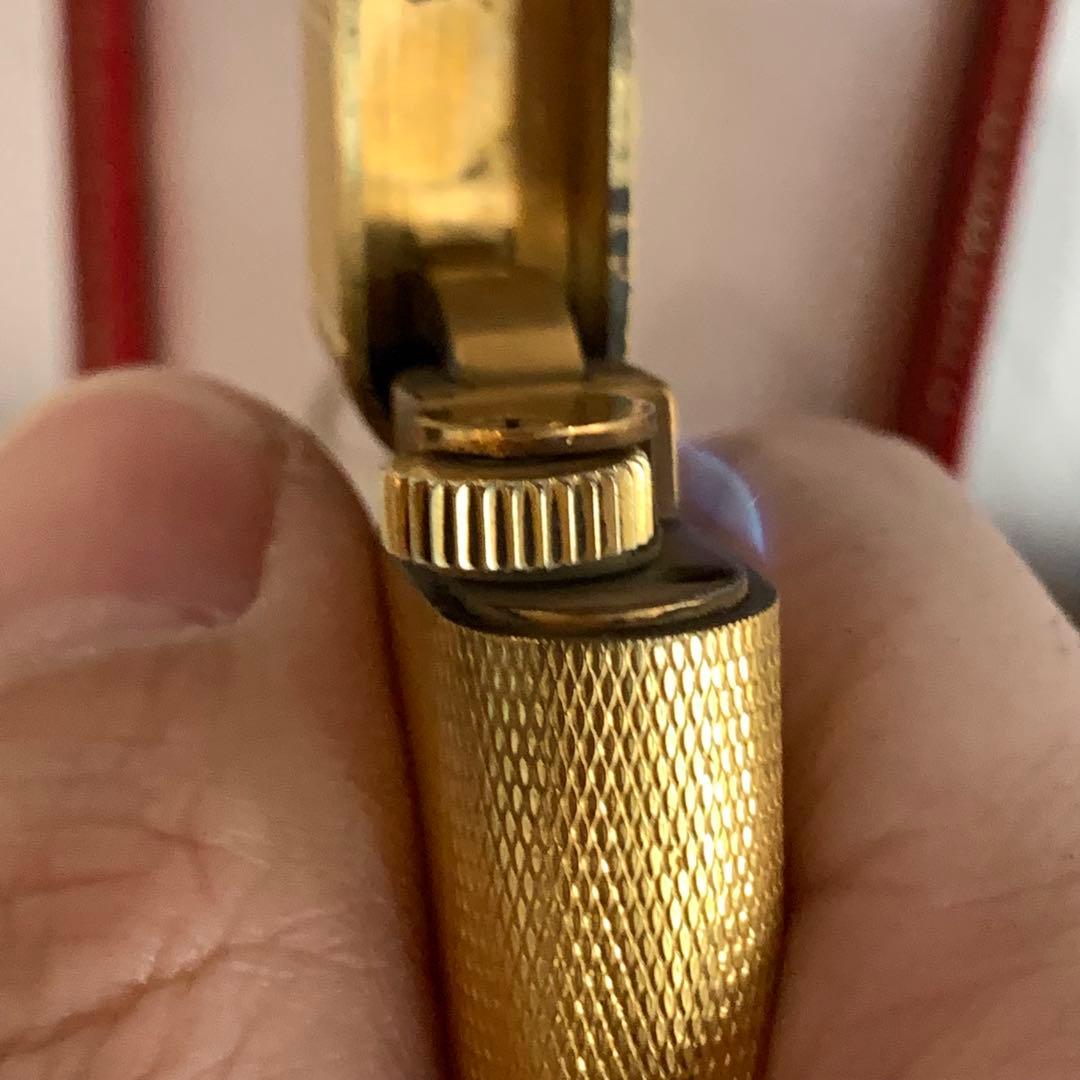 Cartier カルティエ ガスライター ゴールド