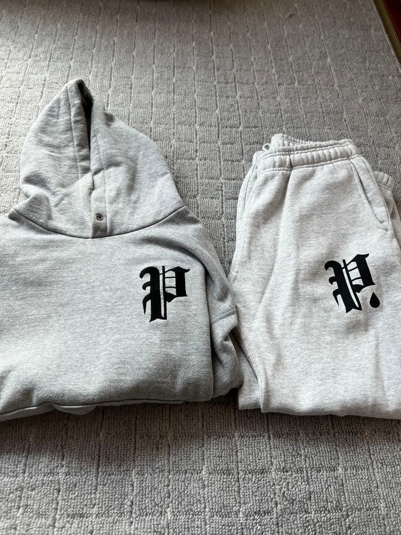 PHATRNK グレー パーカーとパンツ7点セット